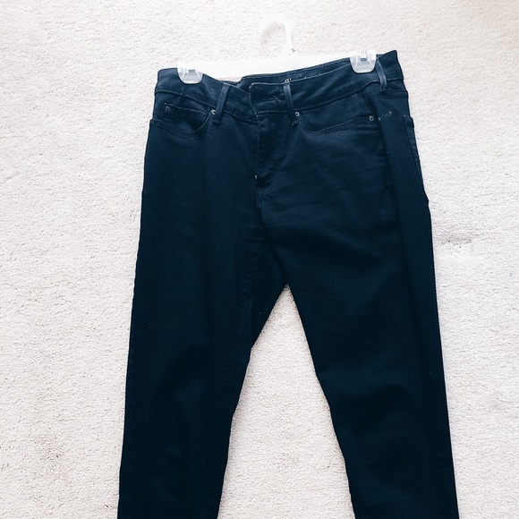signature by levi black low-rise jeggings - Picture 1 of 4